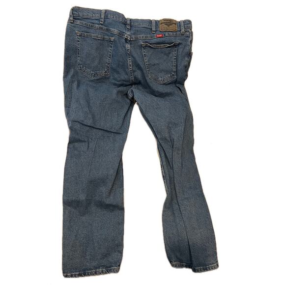 Wrangler Classic Straight Blue Jeans Mens 40x30 - Picture 2 of 4